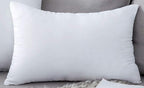 4pcs Throw Pillow Inserts, Square Cushion Inner Soft Fluffy Plump Stuffer Cushion Pillow Core White Pillow Inserts Christmas Decor Halloween Decor Bed Sofa Home Decor
