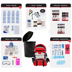 WSK Essential Survival Kit for Up To 4 People plus Bucket and Lid