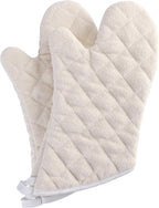 ARCLIBER Quilted Oven Mitts 1 Pair Heat Resistant Classic Kitchen