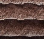 Tache Golden Brown Faux Fur Sherpa Throw Blanket (DY01)