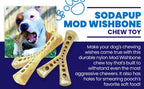 MOD Wishbone Nylon Dog Chew Toy for Aggressive Chewers | USA Made