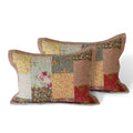 Kasentex Lightweight Cotton Floral Bed Pillow Sham - Comfort Sleeping Pillow Shams, Yellow
