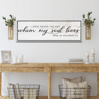 Song of Solomon 3:4 - 'I Have Found The One' - Inspirational Christian Wall Art