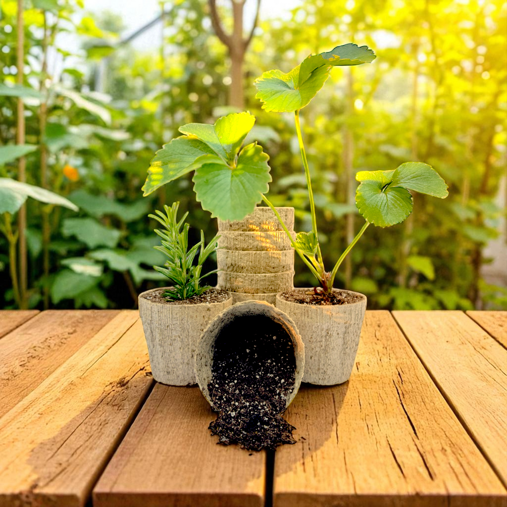 Kelp Pots | Plantable Seed-Starters