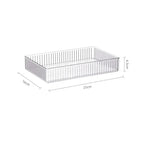 Unlimited Desk Drawer Organizers Set Plastic Bathroom Storage Makeup Organizer Clear Transparent Storage Box Bins Kitchen Gadget