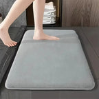 Absorbent Floor Mat Non Slip Bath Mat Anti Slip Coral Velvet Bathroom Floor Mat Door Mat Home Decoration