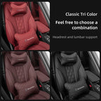 Car Seat Head Support Cushion Lumbar Pillow Interior Accessories For Mercedes Benz AMG Smart W205 C300 W203 W206 W108 W124 W126