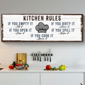 If You Cook It, Share It Kitchen Rules Sign
