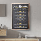 Best Bathroom In The City Sign II