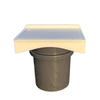 Made in the USA | Premium Single Bucket Raised 18" Fillet Table and Cutting Board