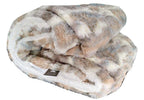 Tache Luxurious Russian Lynx Faux Fur Throw Blanket (DY12)