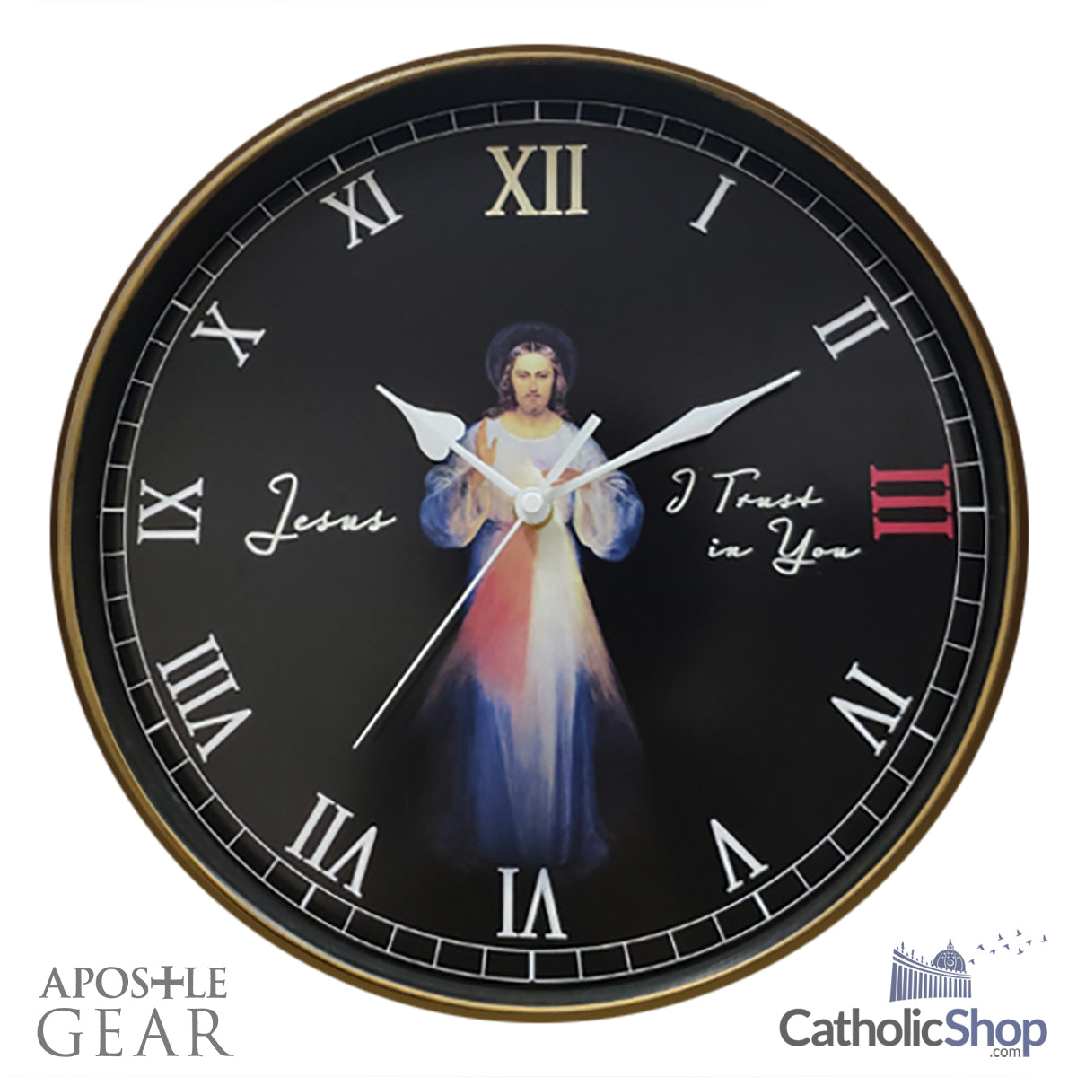 Divine Mercy Wall Clock - Buy 1 Get 1 Free