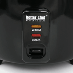 Better Chef 8-Cup - 16-Cup Cooked - Rice Cooker with Measuring Cup and Paddle