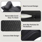 Bed Rest Pillow for Sitting Up in Bed, Couples Cuddle Pillow, Memory Foam Lumbar Support Cushion