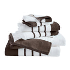 Decorative Cotton Stripe Bath Towel Set - Noelle Collection