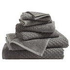 Cotton Diamond Waffle Weave Bath Towel Set - Grayson Collection